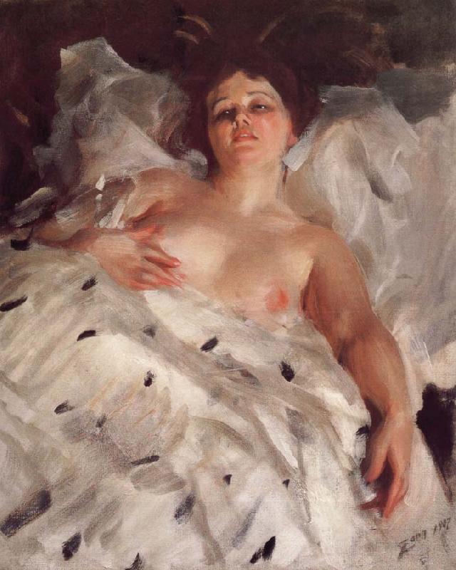 Anders Zorn Unknow work 90 oil painting picture